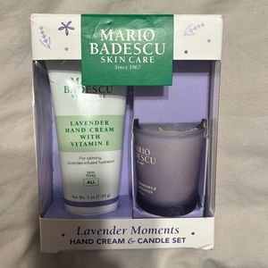 HAND CREAM AND CANDLE SET